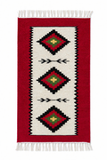 Handwoven Wool Rug – "Wheel of Life" Pattern