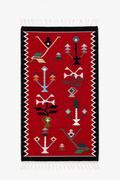 Handwoven Wool Rug – Tree of Life (Karamani Technique)