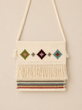 Woven Wool Bag – Geometric Motifs