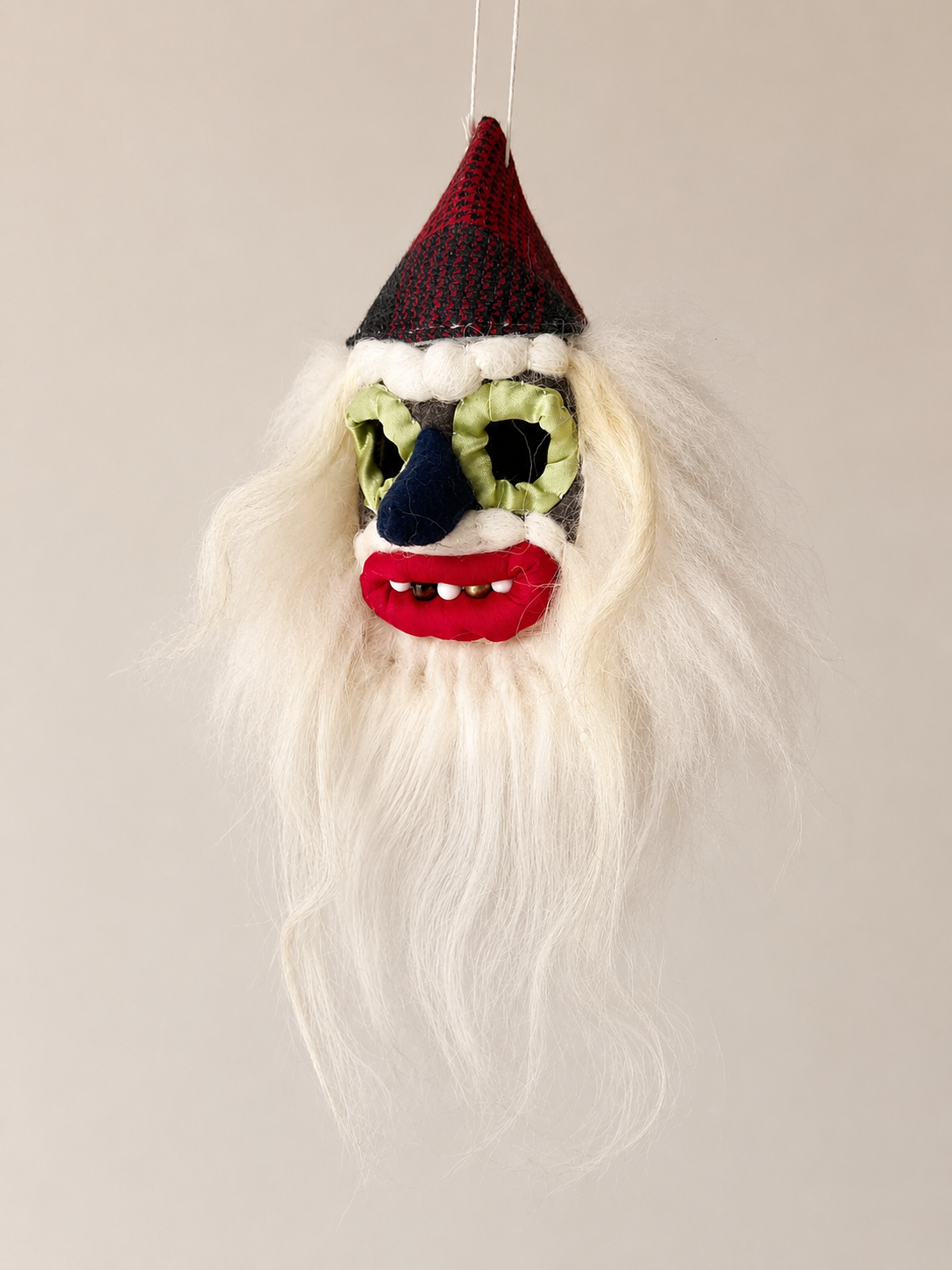 Handcrafted Romanian Mini Mask – Moșneag
