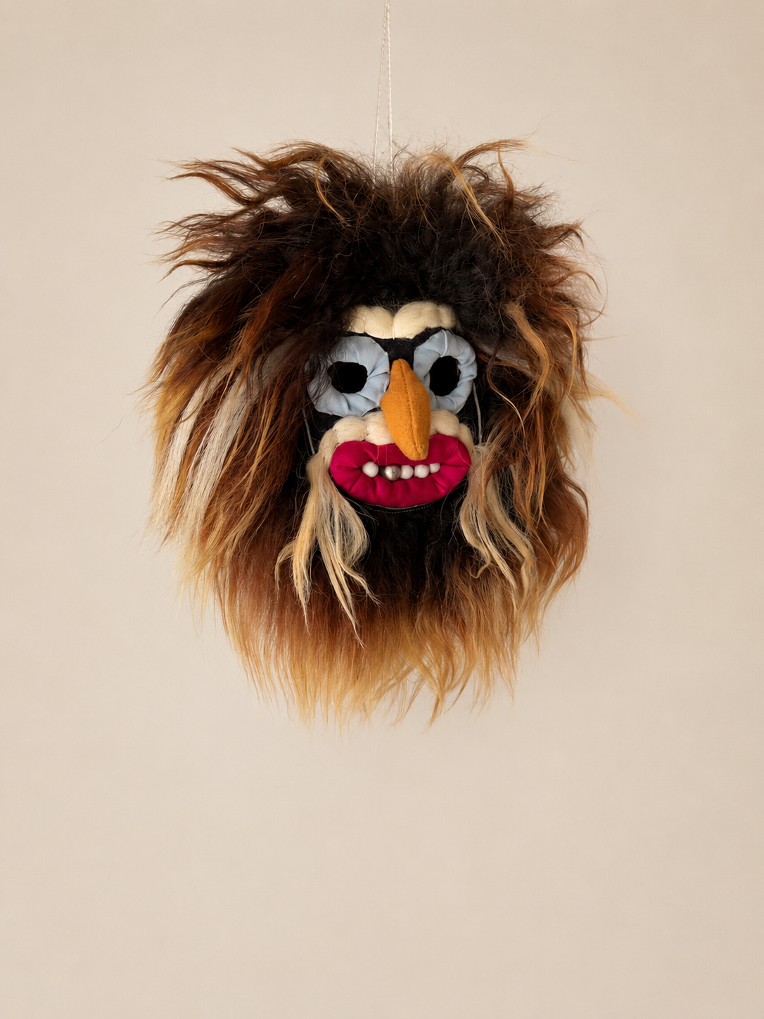 Handcrafted Romanian Mini Mask – Moșneag