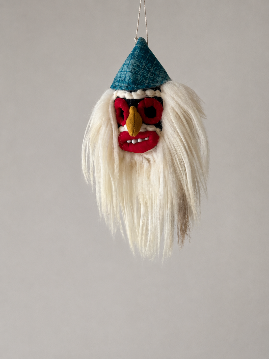 Handcrafted Romanian Mini Mask – Moșneag