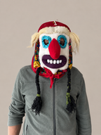 Handcrafted Romanian Traditional Mask – Băbuță