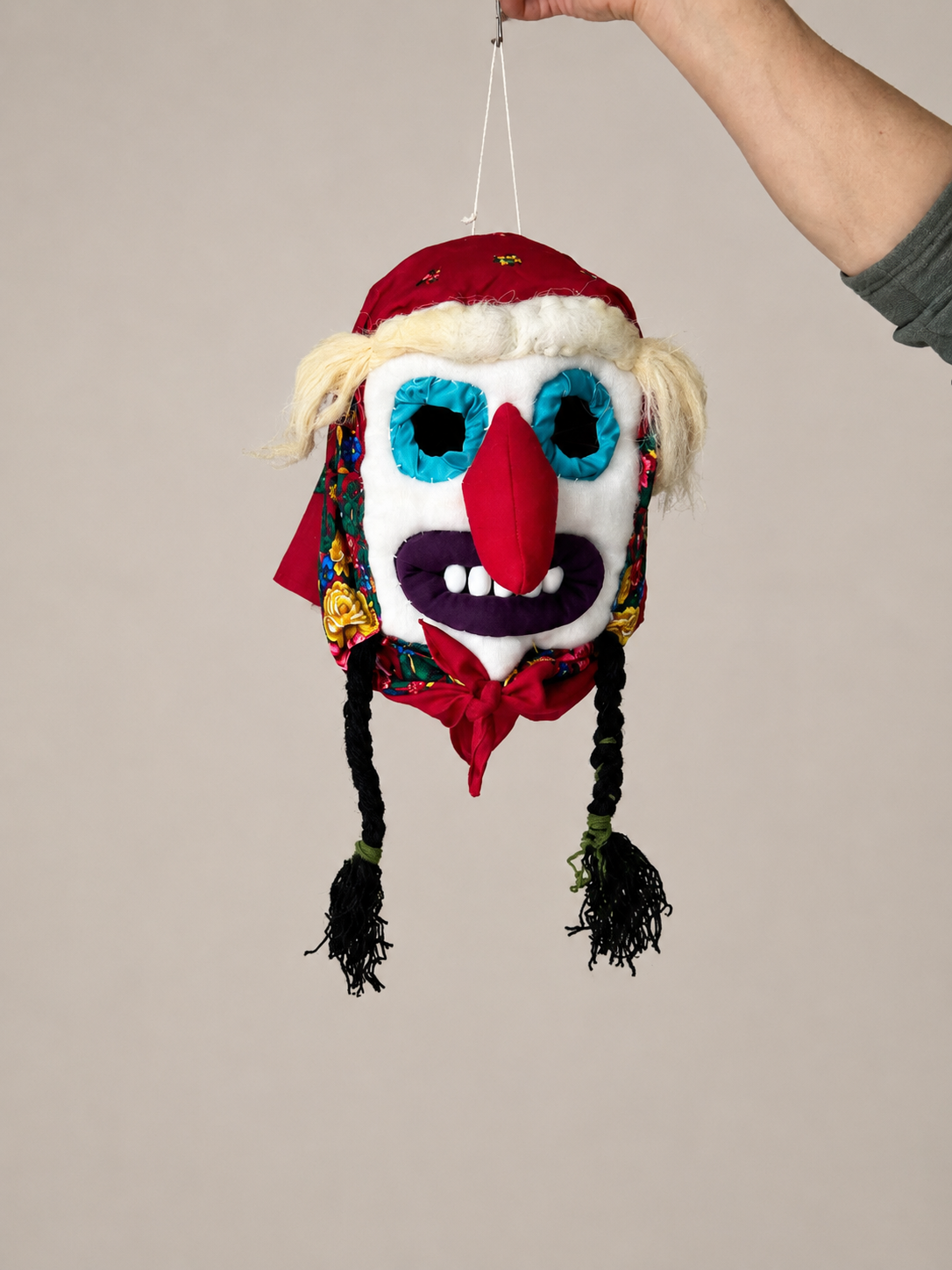 Handcrafted Romanian Traditional Mask – Băbuță