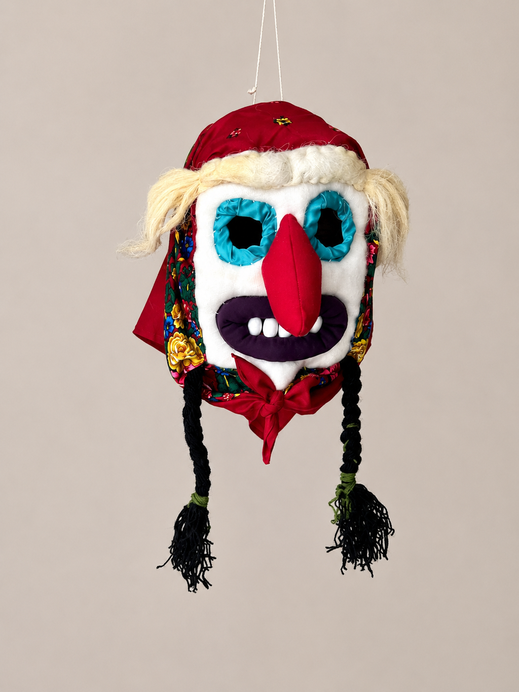 Handcrafted Romanian Traditional Mask – Băbuță