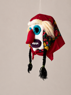 Handcrafted Romanian Traditional Mask – Băbuță