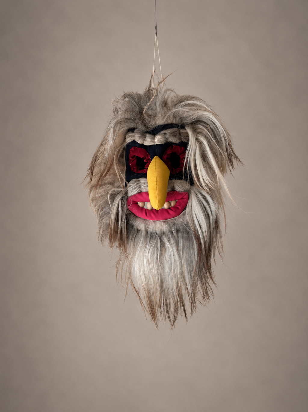 Handcrafted Romanian Traditional Mask – Moșneag