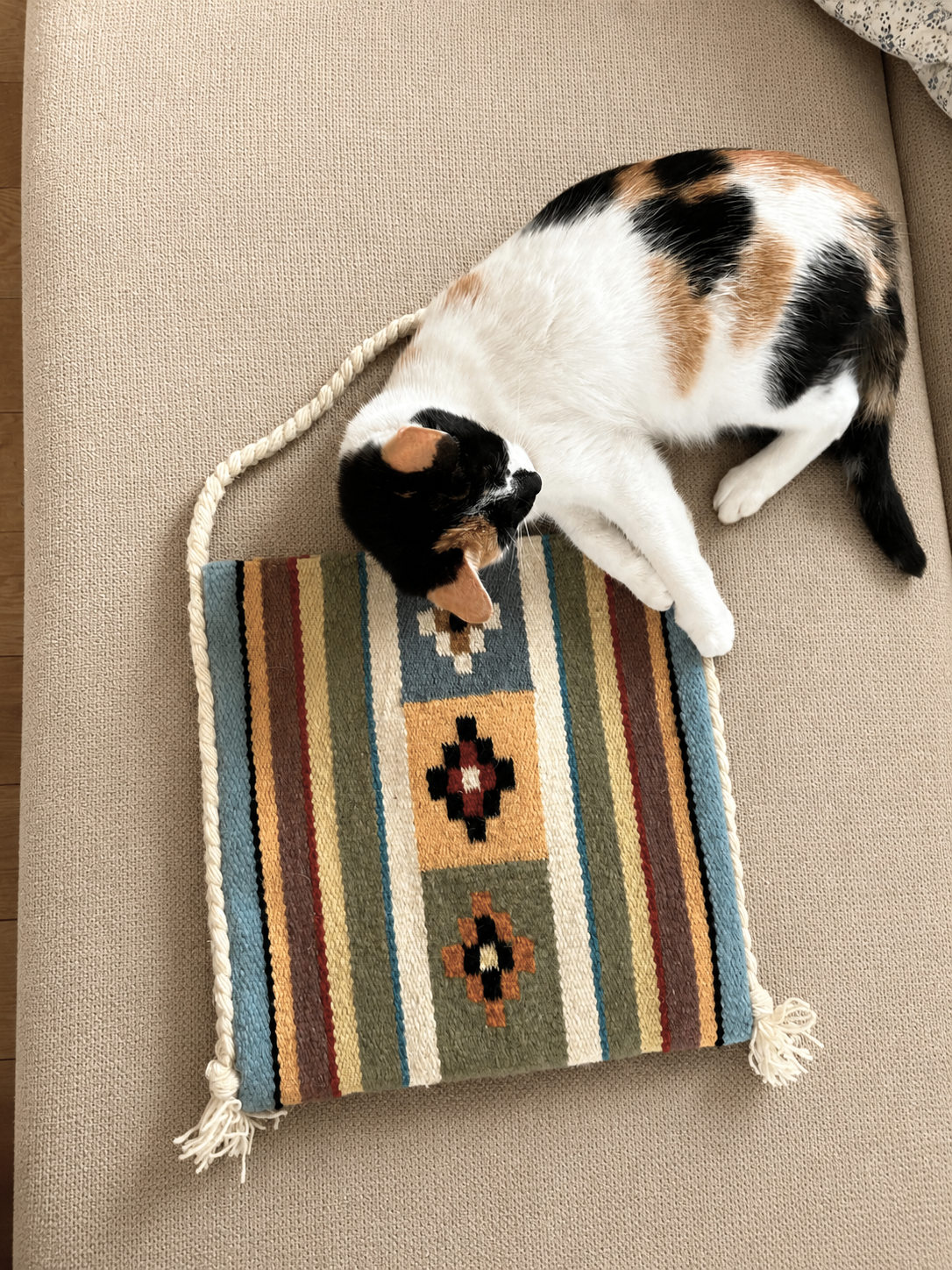 Woven Wool Bag – “Palat” Pattern