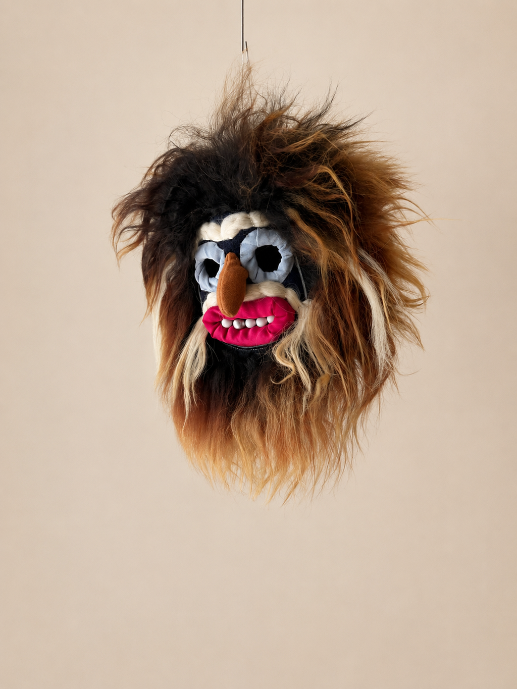 Handcrafted Romanian Mini Mask – Moșneag