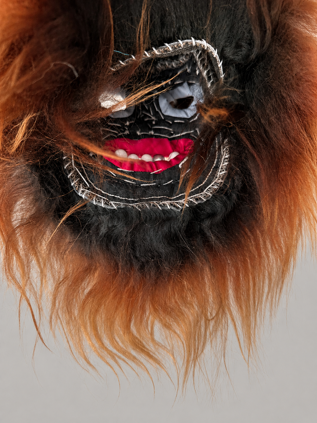 Handcrafted Romanian Mini Mask – Moșneag
