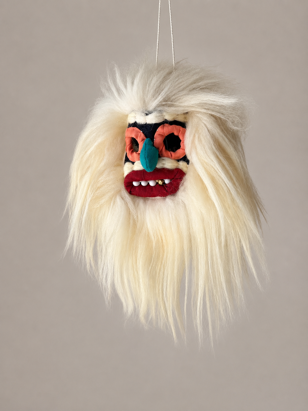 Handcrafted Romanian Mini Mask – Moșneag