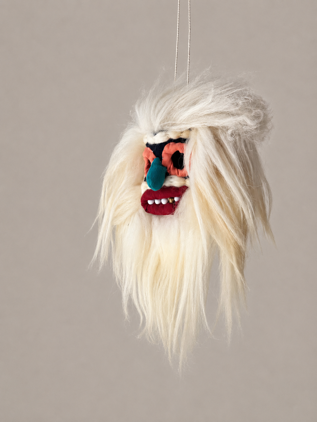 Handcrafted Romanian Mini Mask – Moșneag