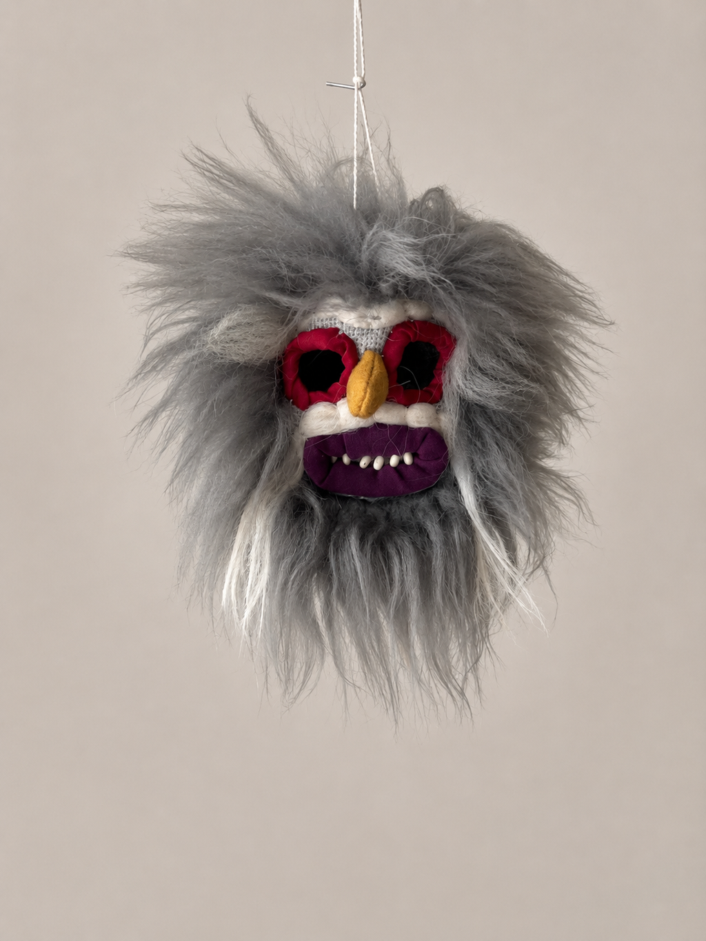 Handcrafted Romanian Mini Mask – Moșneag