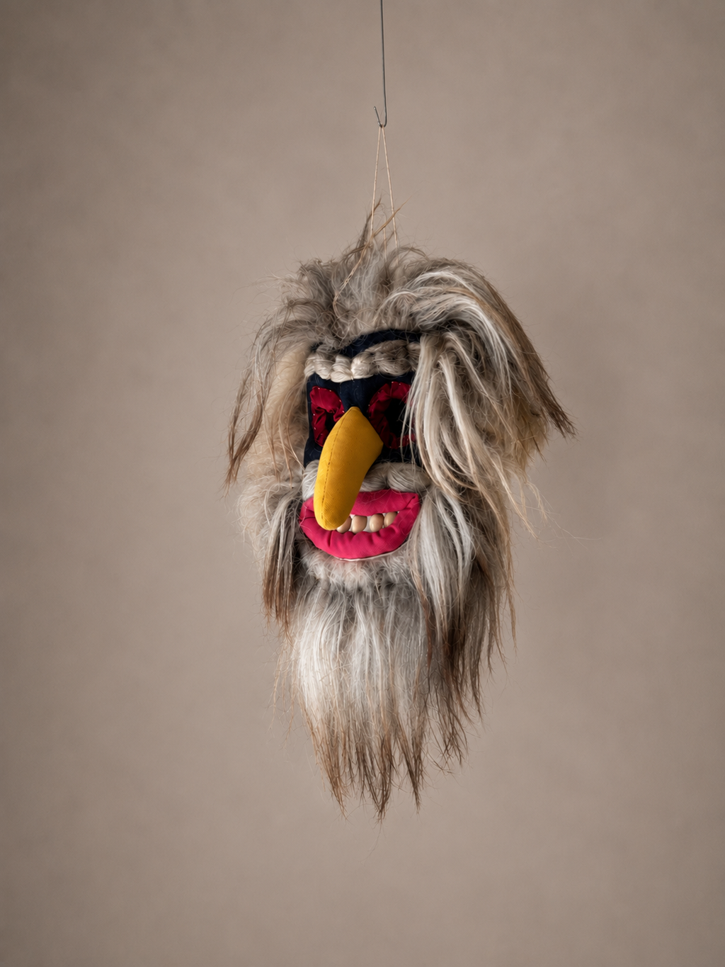 Handcrafted Romanian Traditional Mask – Moșneag