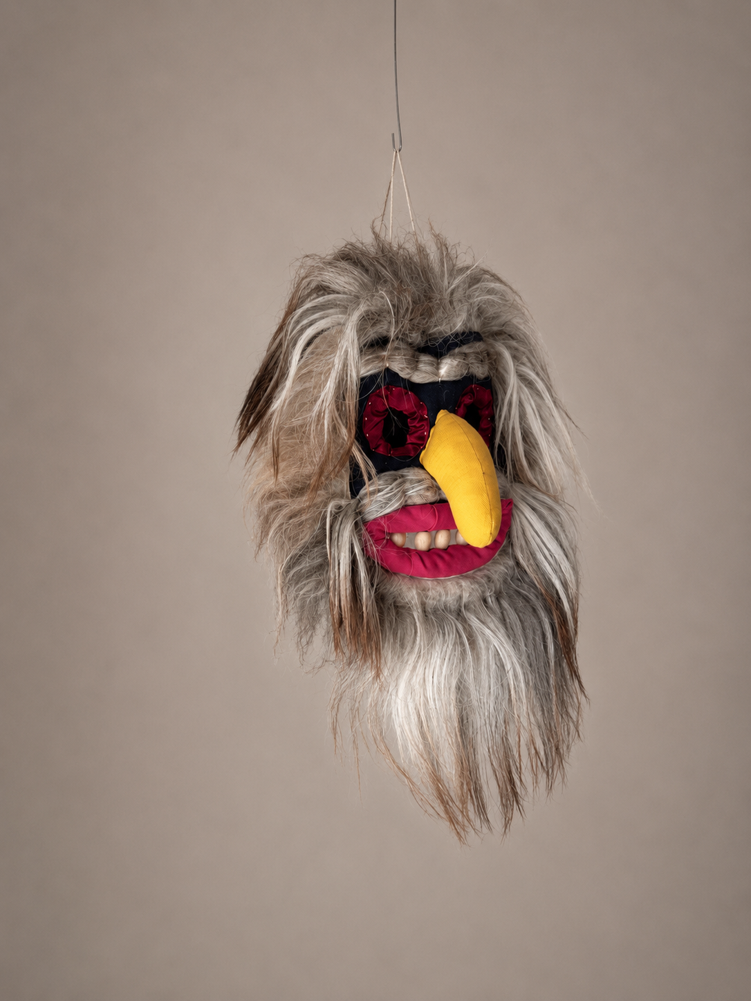Handcrafted Romanian Traditional Mask – Moșneag