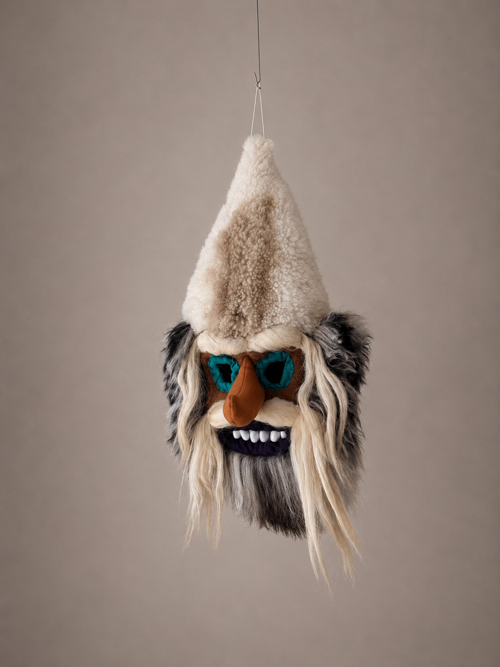 Handcrafted Romanian Traditional Mask – Moșneag