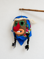 Handcrafted Romanian Traditional Mask – Băbuță