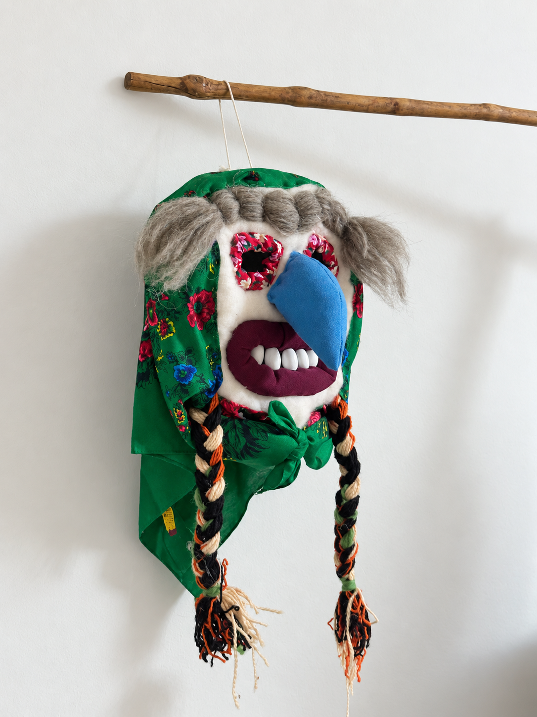 Handcrafted Romanian Traditional Mask – Băbuță