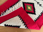 Handwoven Wool Rug – "Wheel of Life" Pattern