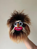 Handcrafted Romanian Mini Mask – Moșneag